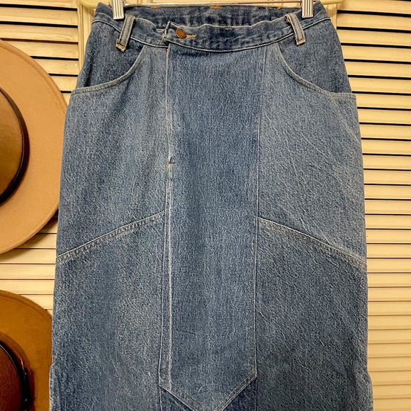 COPY - 70’s Rustler Denim Skirt - Picture 2 of 8